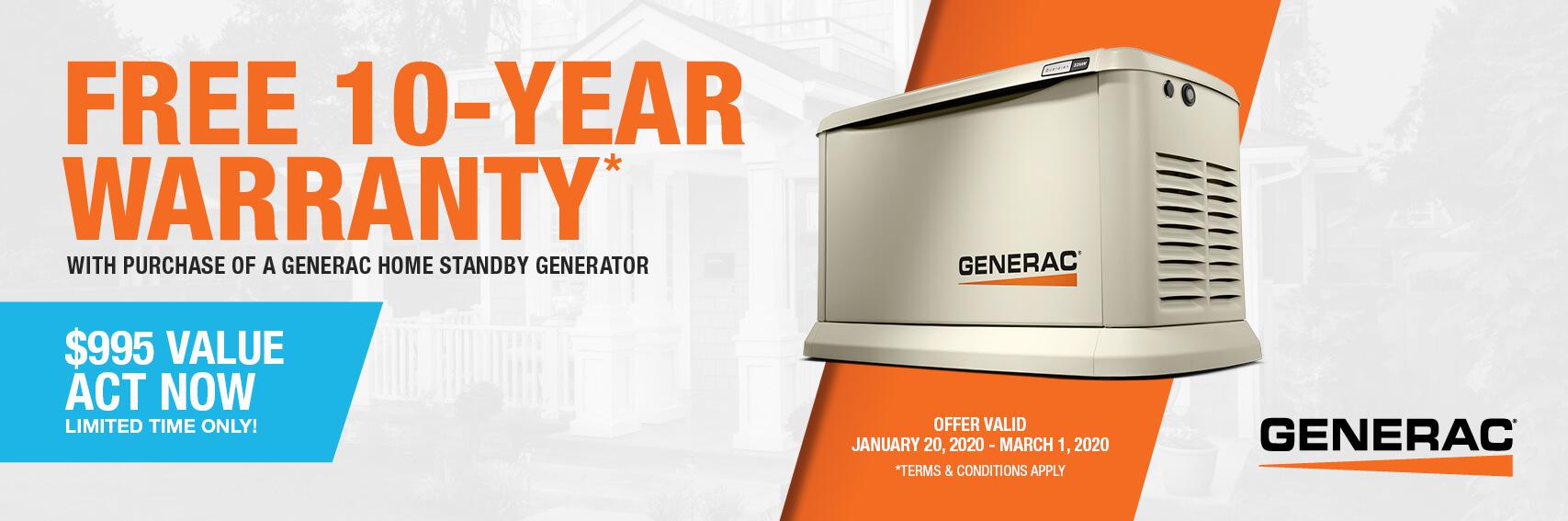 Homestandby Generator Deal | Warranty Offer | Generac Dealer | Albuquerque, NM